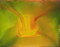 "Eruption" - Large Scale Color Field Abstract 