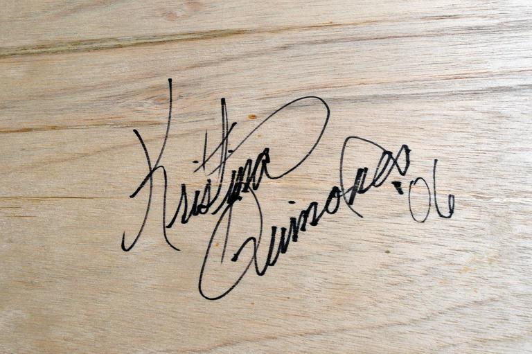 Kristina Quinones "Eruption" Large Scale Color Field Abstract For