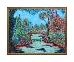 Paysage de jardin dans le jardin