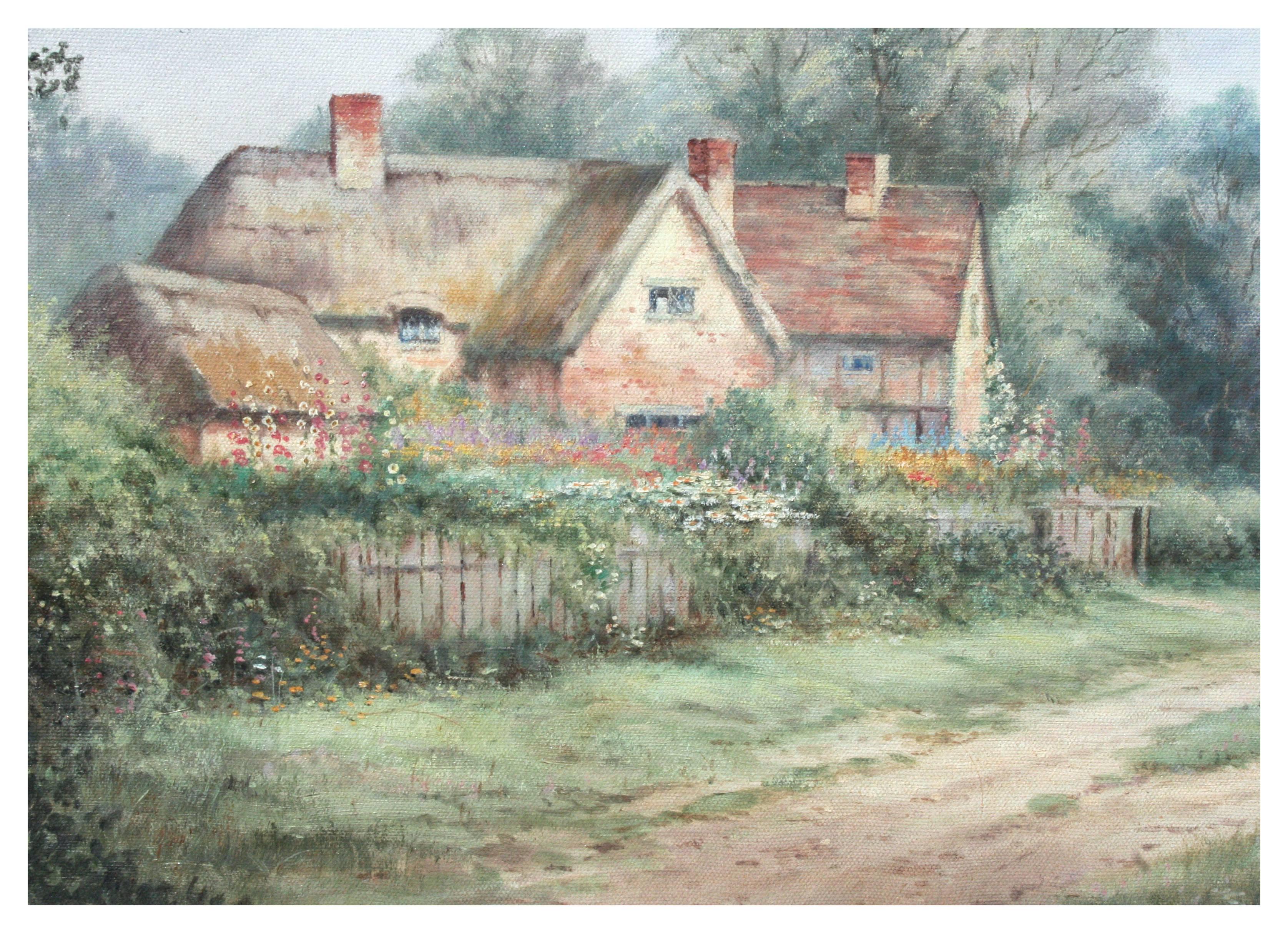 Un buen día de paseo - Cumberland, Inglaterra - Painting Impresionista de Michael Matthews