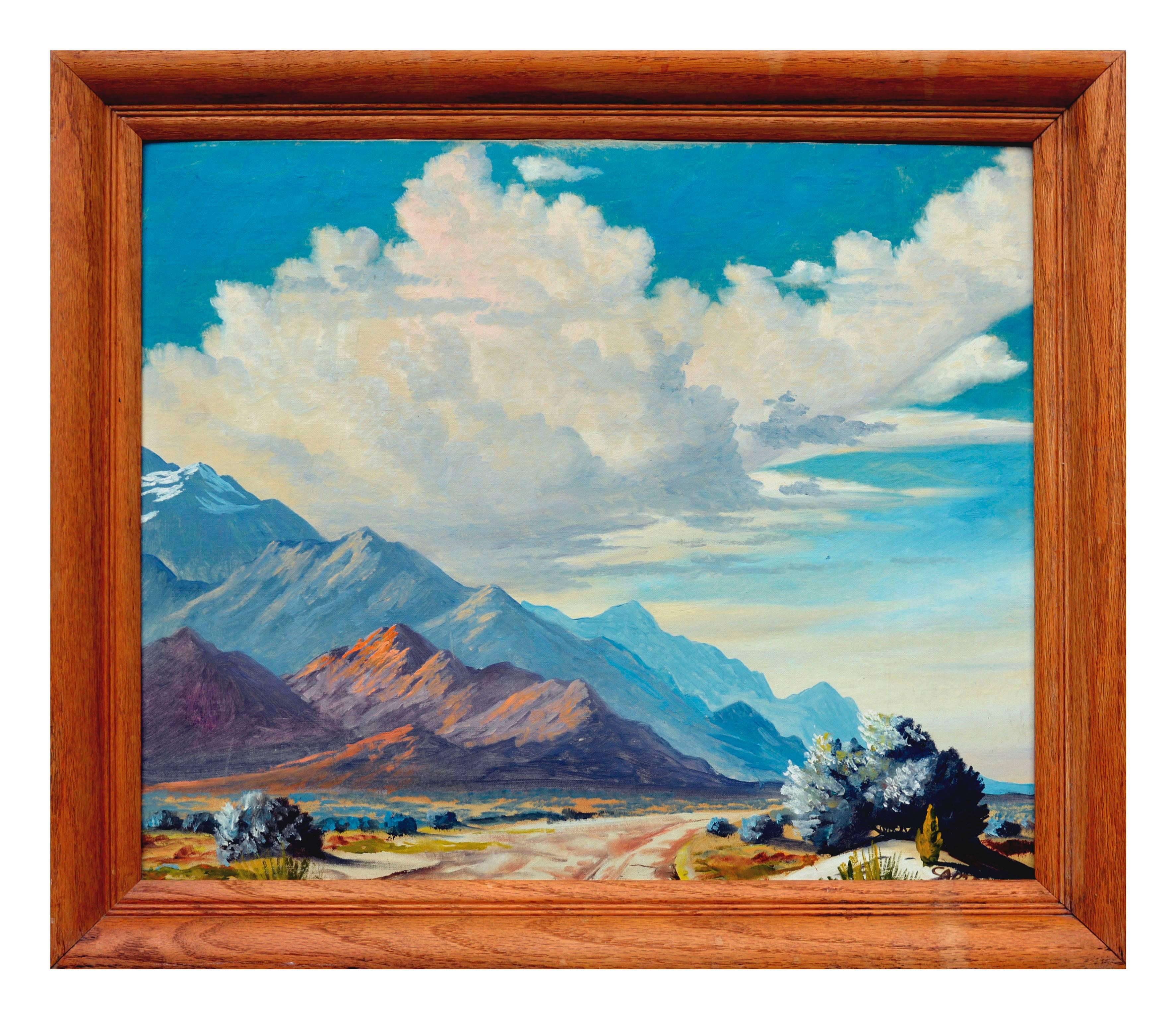 Albert Ross Carter Landscape Painting - Out West and San Jacinto Mountains