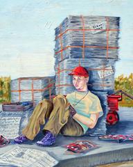 Figuratives des frühen 20. Jahrhunderts – Der Papierjunge und seine Comics