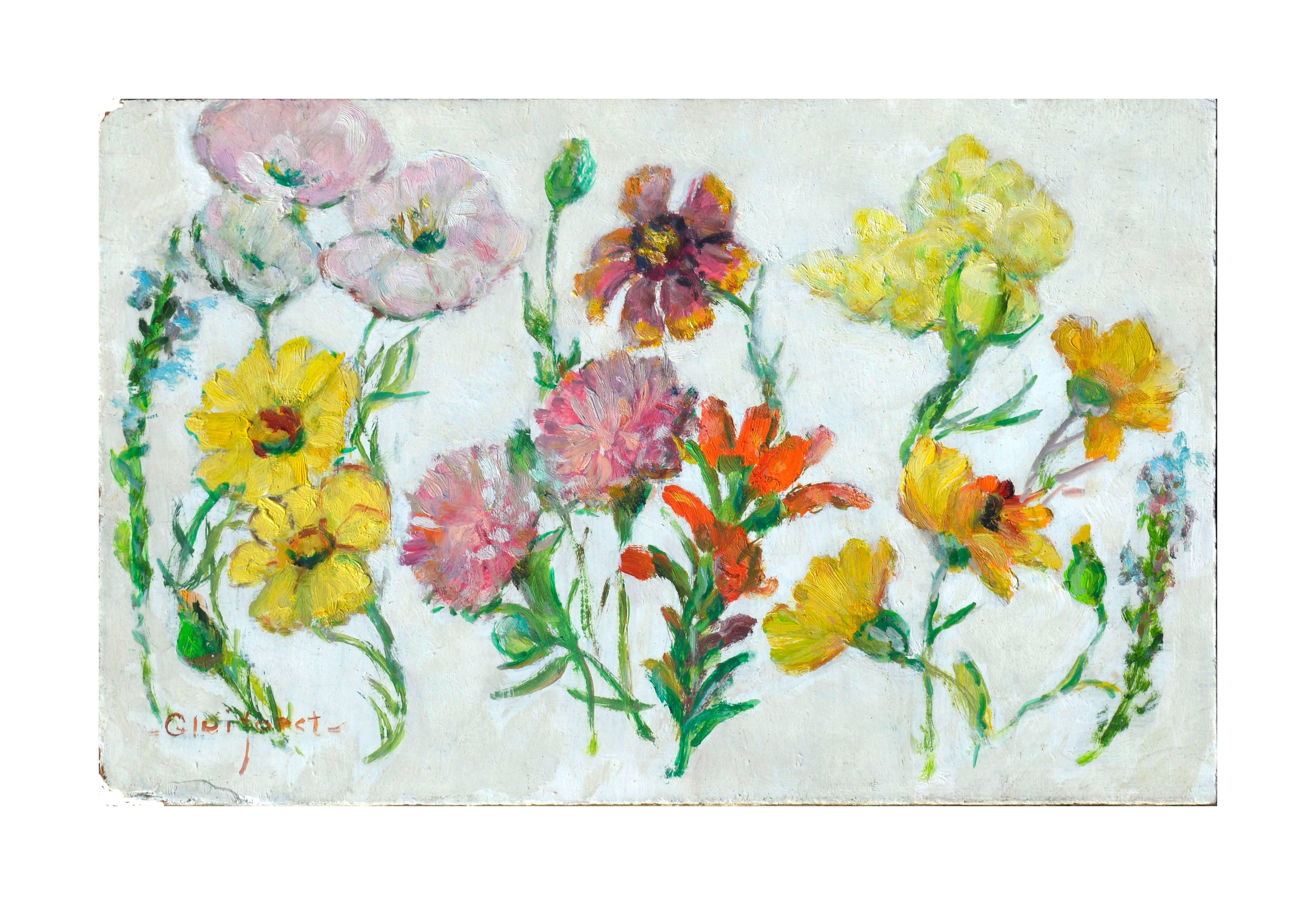 Spring Flowers - Painting by Helen Enoch Gleiforst