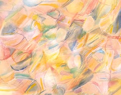 « Crayon à l'huile expressionniste abstrait II », œuvre originale signée par David Ronce