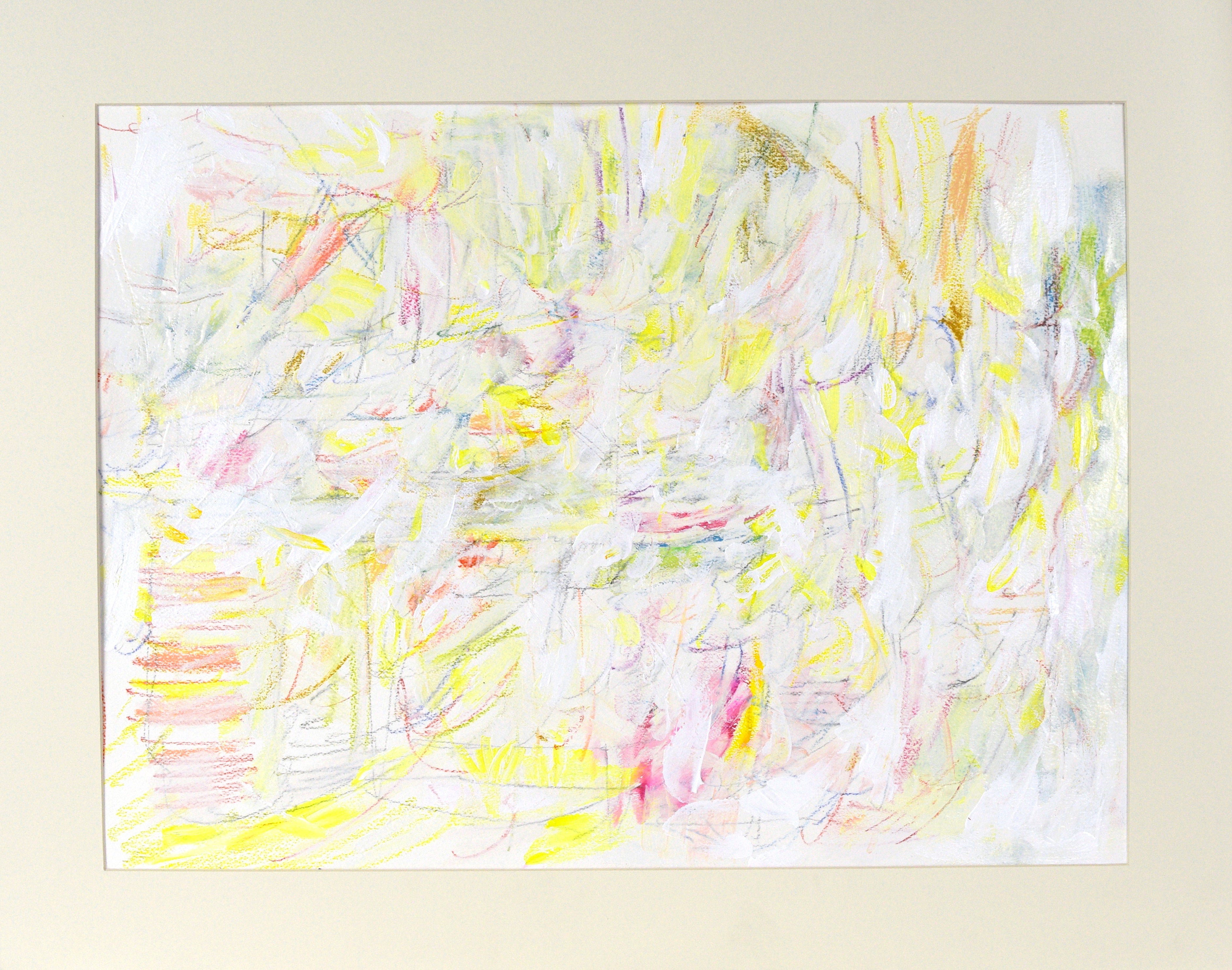 Abstract Expressionist Oil Crayon lll, Original Signed Work by David Ronce

Engaging and energetic piece by David Ronce (American 20th/21st Century. The piece features a high-energy density of overlapping, rhythmic curves and sweeping arcs that