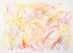 Abstract Expressionist Oil Crayon, Acrylic "Rigoletto Schiudete", by David Ronce