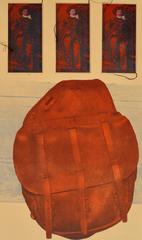 "Saddle Bags", Limited Edition Mixed Media Modern Pop Art Collotype, 4/6