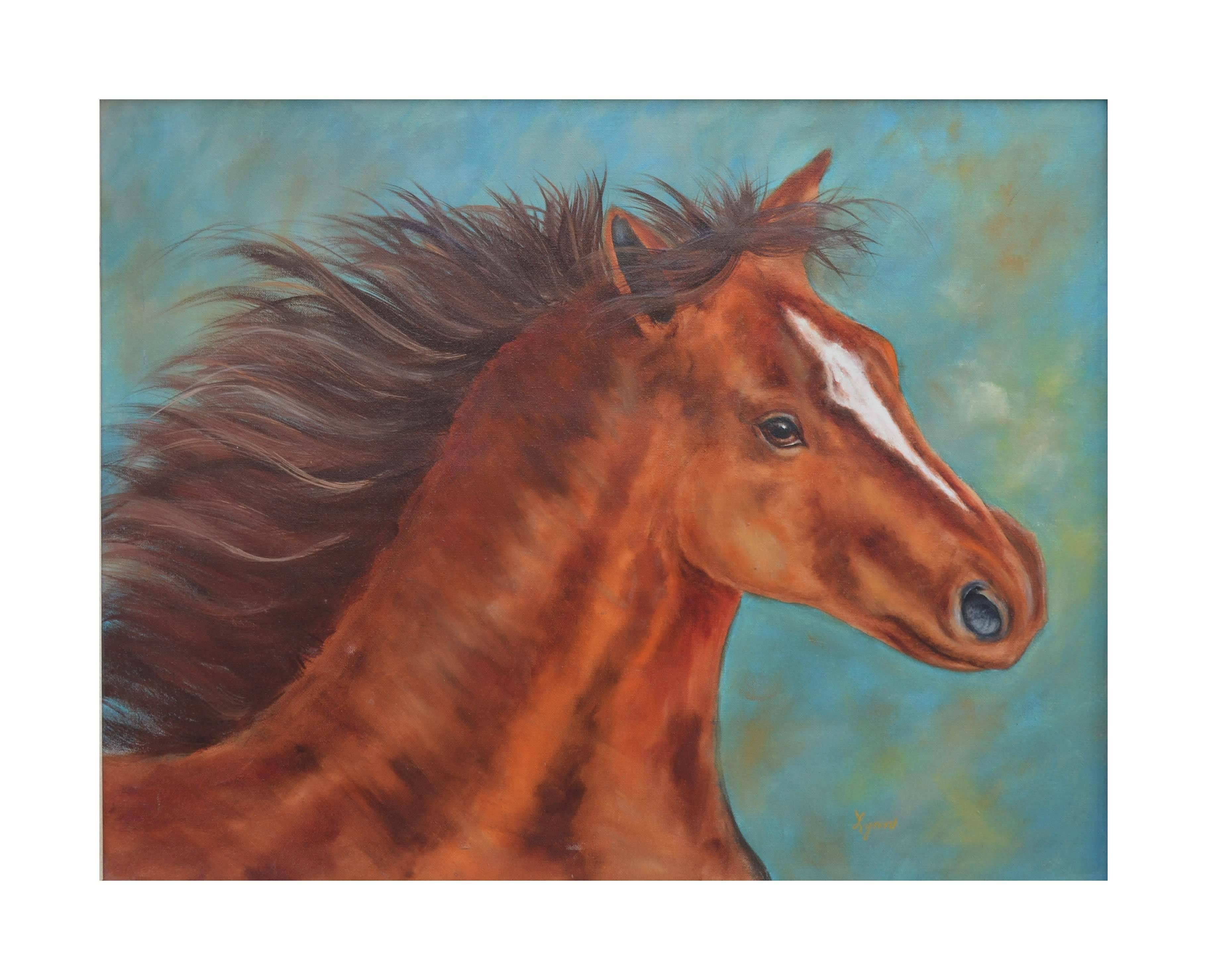 Future Champion Foal - Painting by Unknown