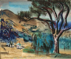 1940's California Hills Landscape