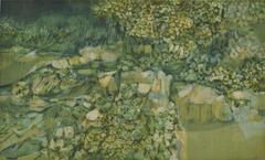 Paysage abstrait du milieu du siècle dernier - First Frost