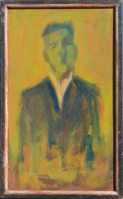 MidCentury Modern Large-Scale Abstracted Man, Bay Area Figurative Movement