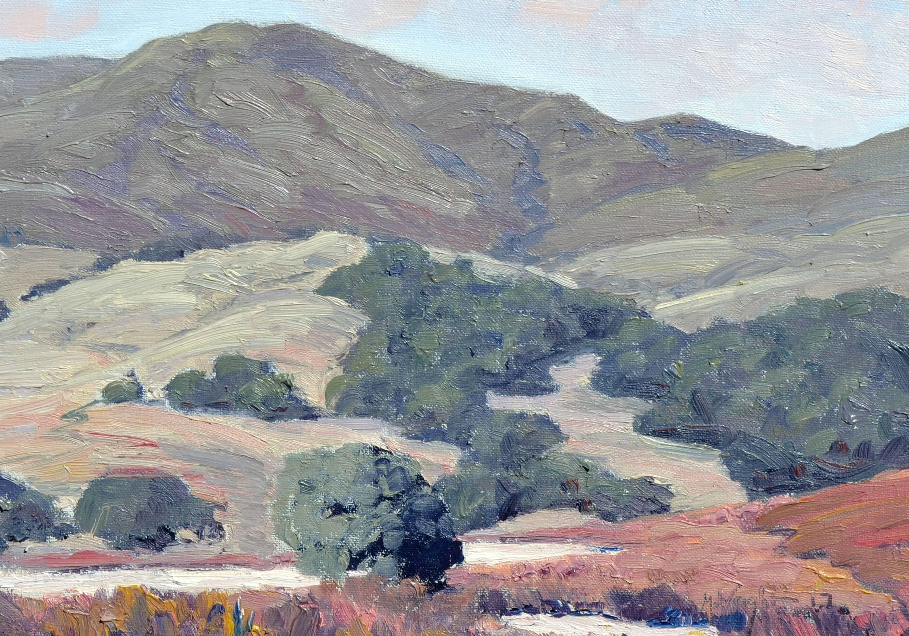 California Hills - American Modern Painting by Michael Wright