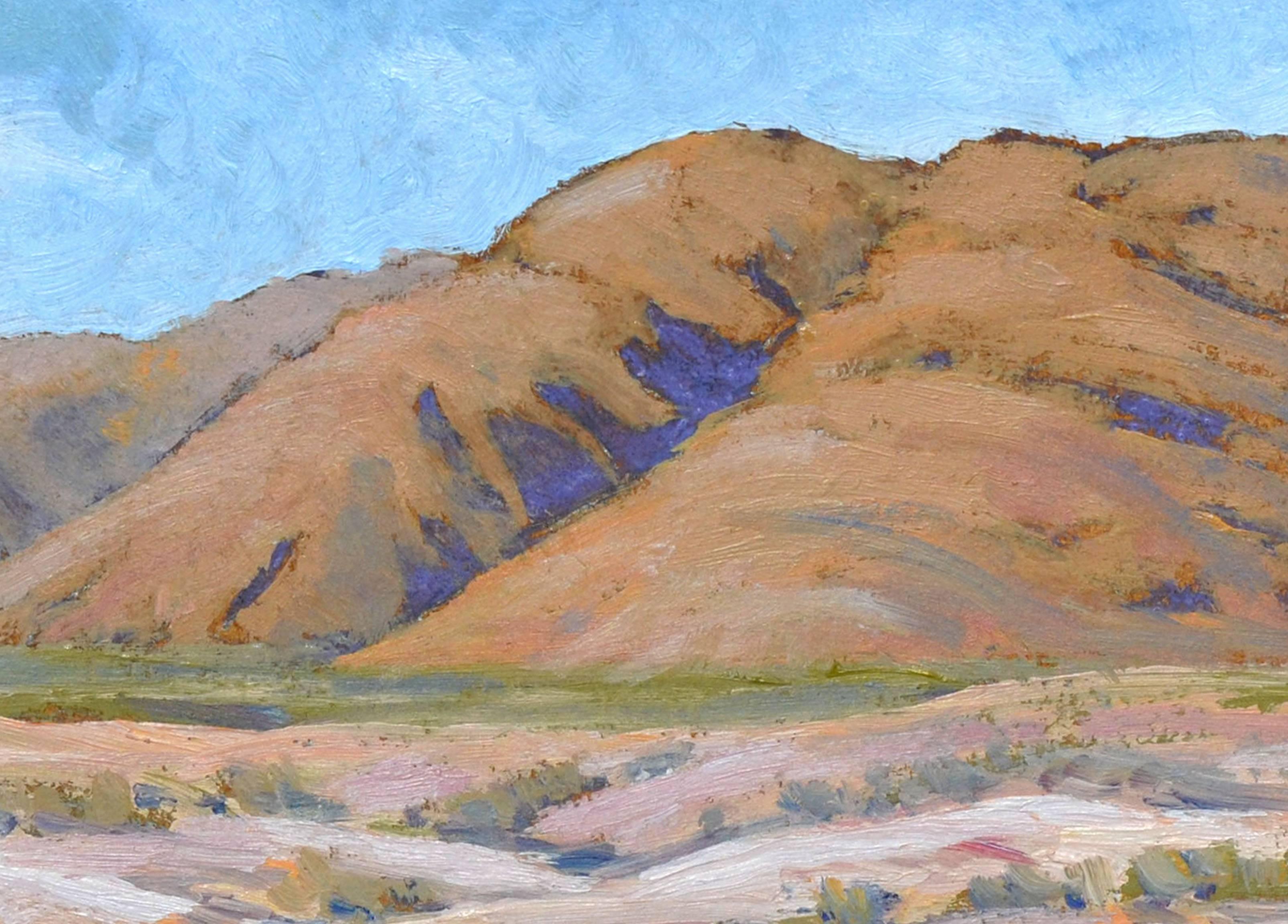 desert mountains drawing