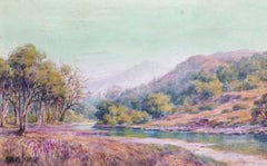 Alameda River Below Mt. Tamalpais - Early 20th Century Landscape