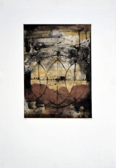 Earth Tones - Abstract Lithograph, 10/60