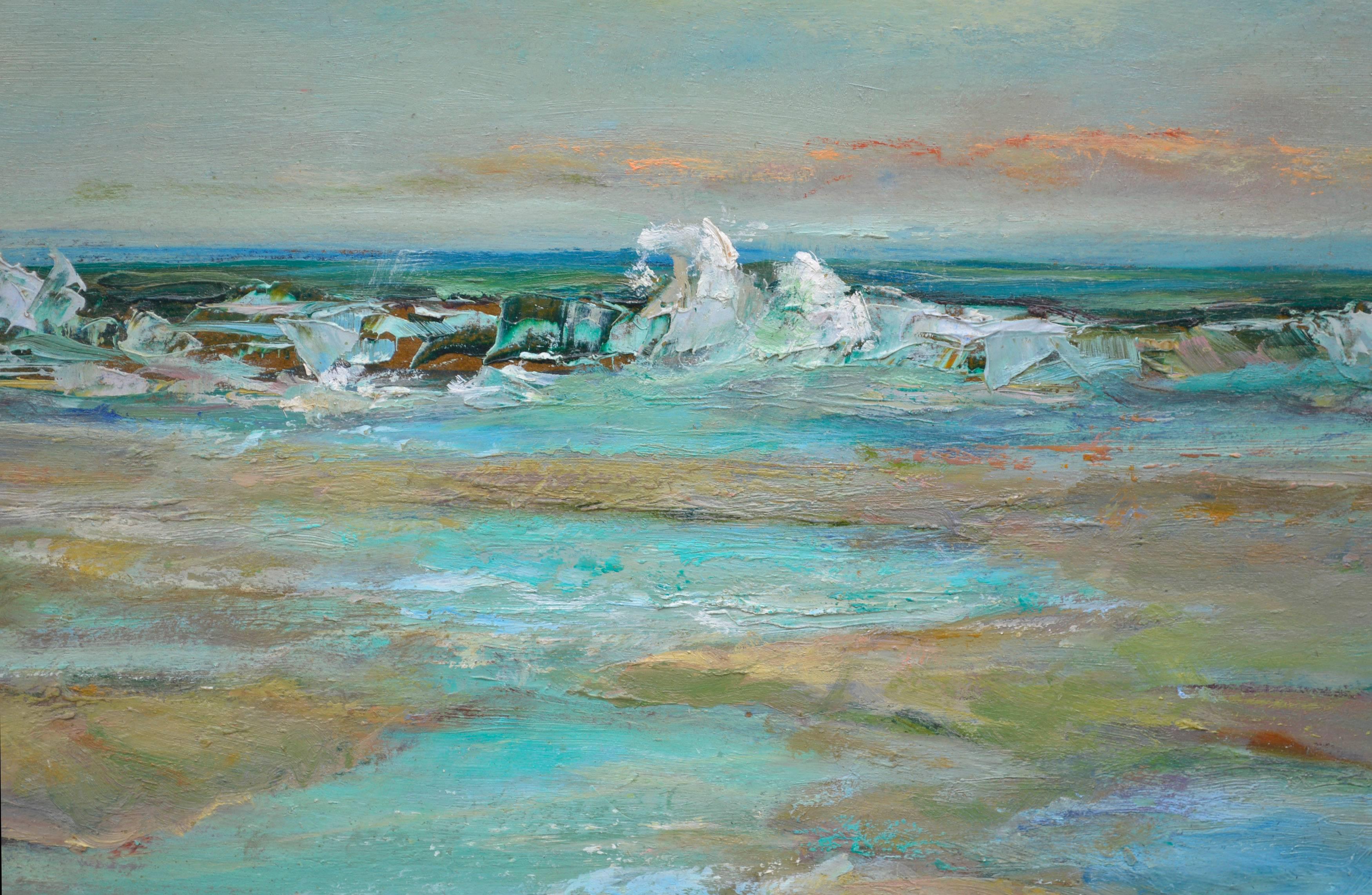 Big Sur Tidal Pools - Painting by Helen Enoch Gleiforst