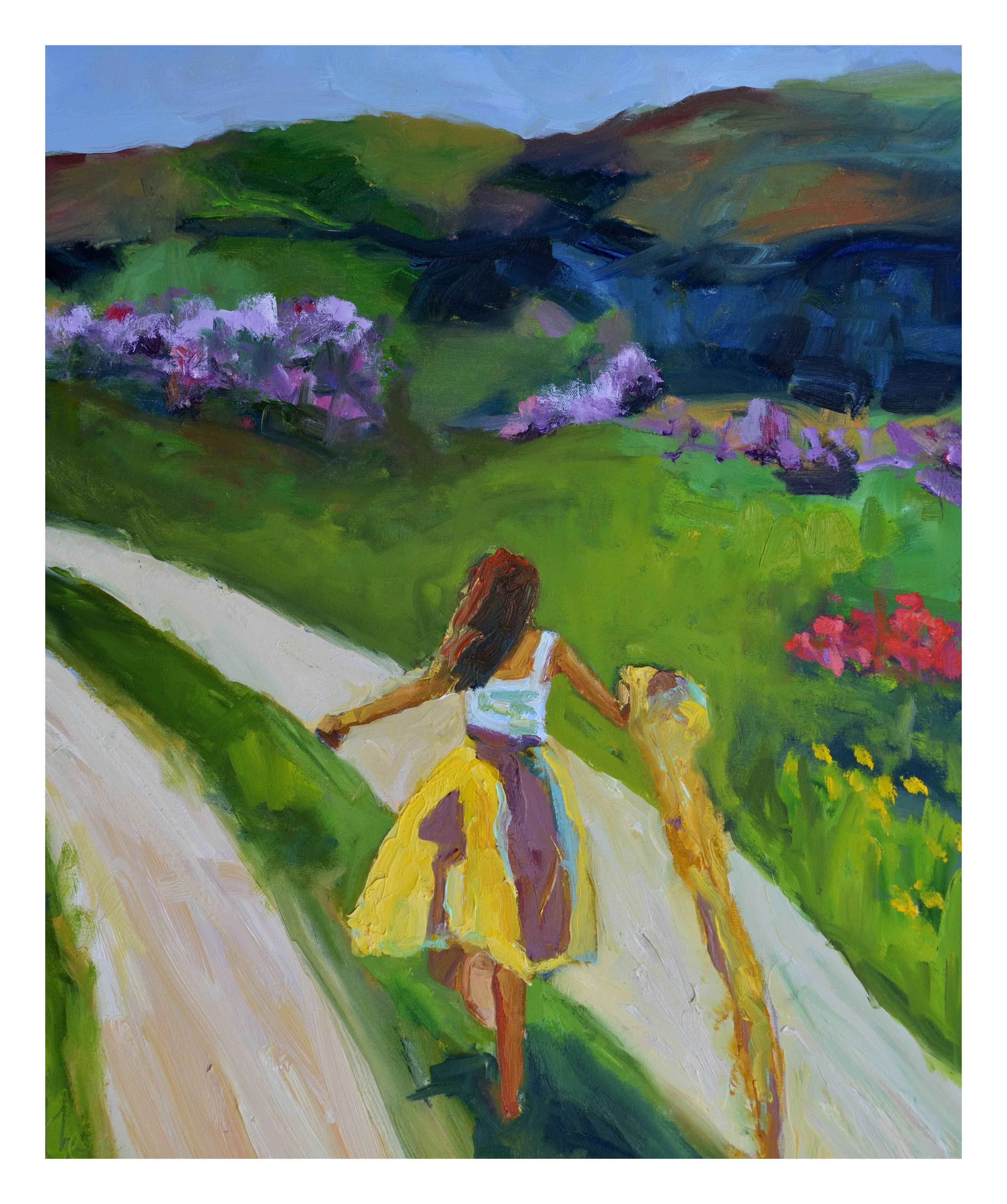 California Summer - Painting by Linda Smythe