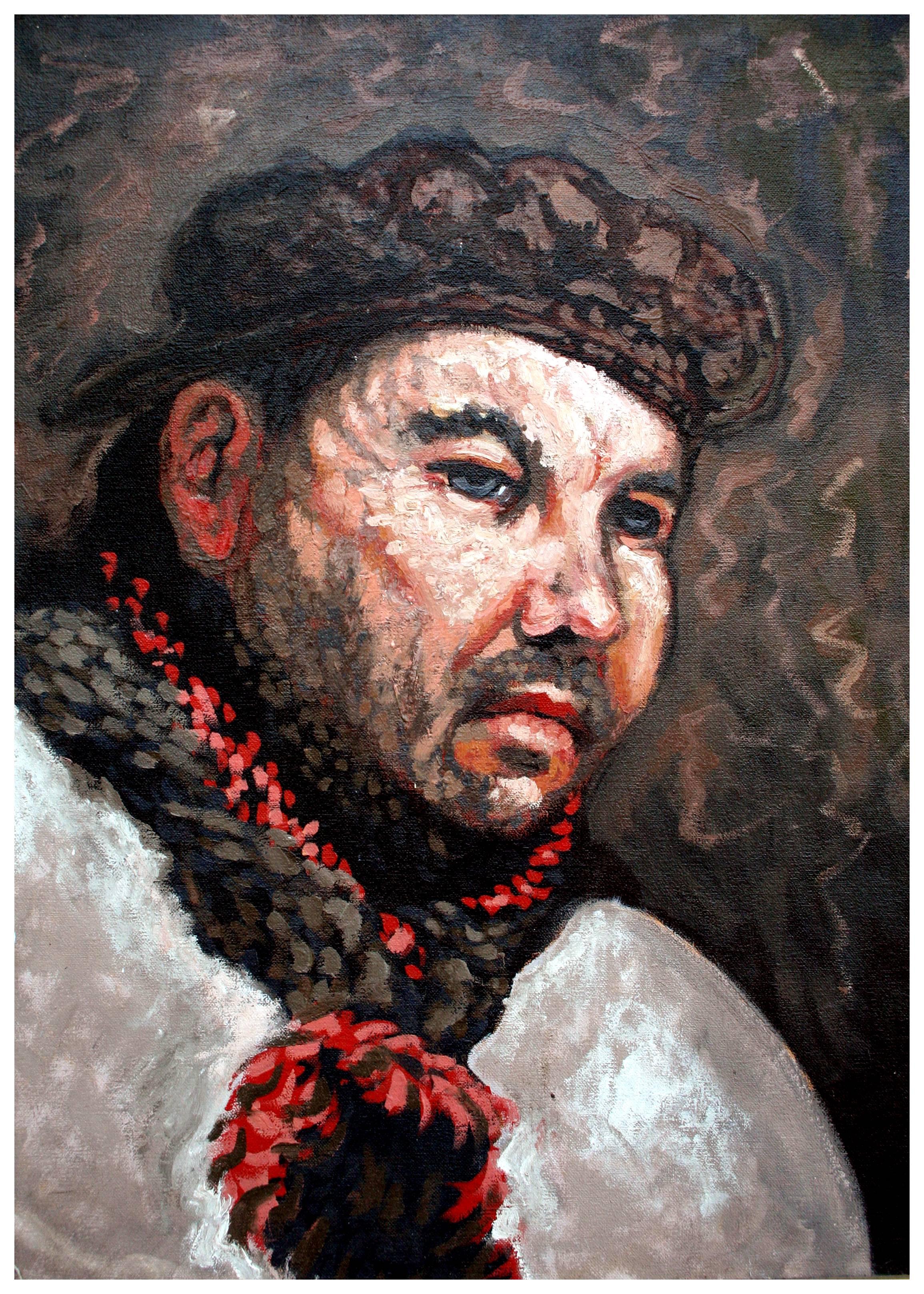 Doc, Ed Ricketts Sea of Cortez - Painting by Judith Diem