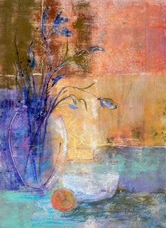 "Moving Still Life " Abstract Still-Life Monotype