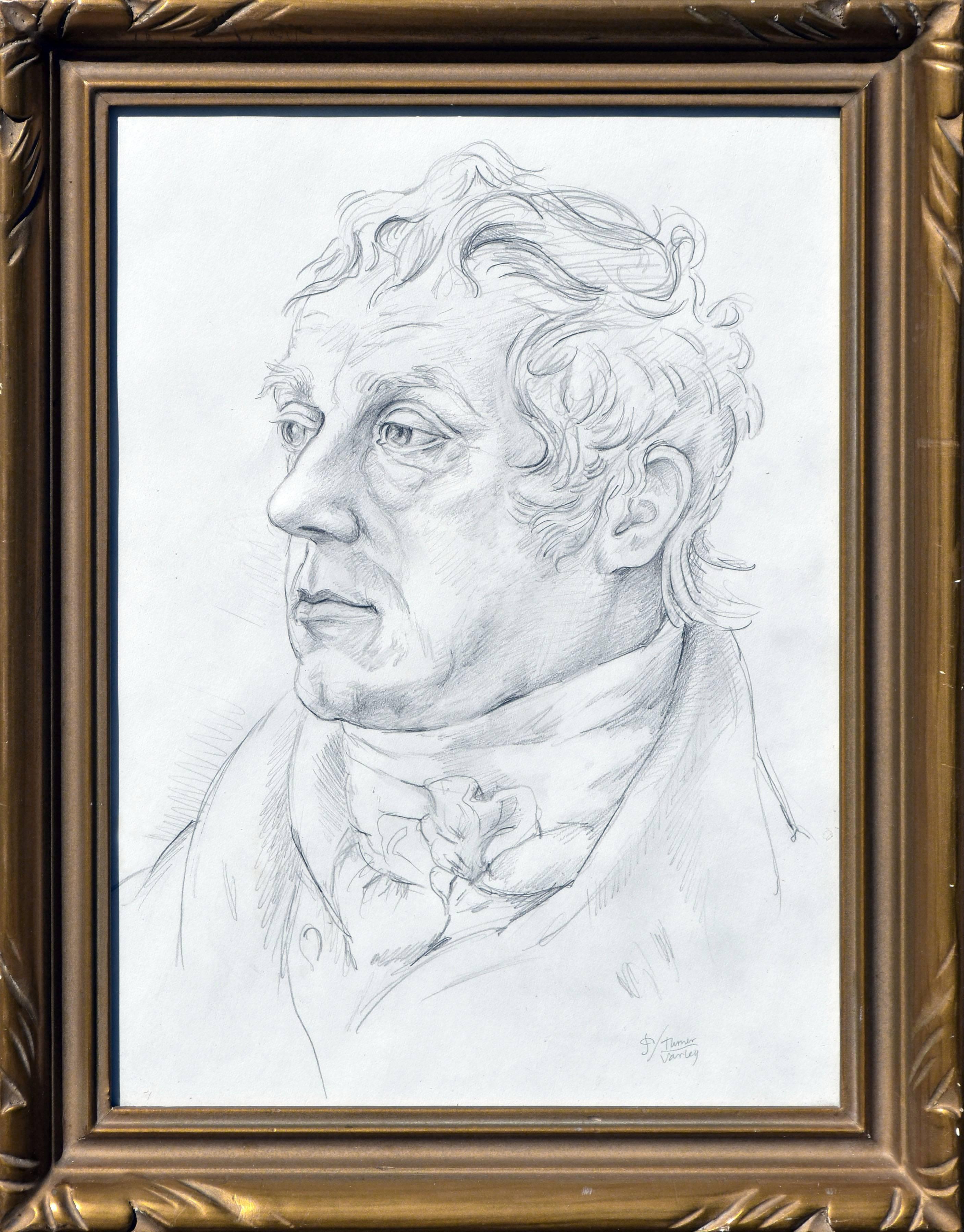 Varley-Porträt von Porträt von Turner 