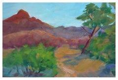 Distant Mountains Landscape