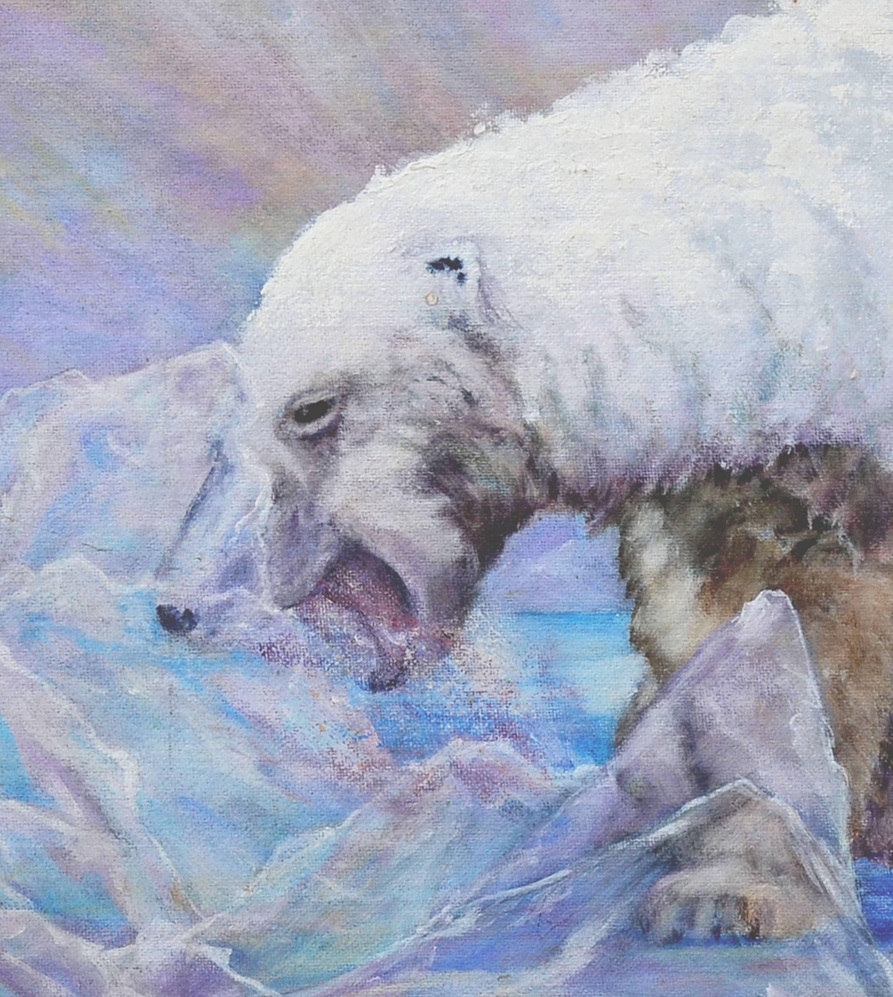 Ours polaire arc-en-ciel par Helen Ray Harris en vente 1