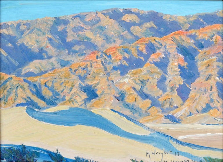 Death Valley, California Landscape  - Painting by Mike Wright