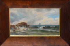 Early 20th C. Sailing Ships Seascape