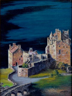 Eilean Doran Castle - Nocturnal Landscape