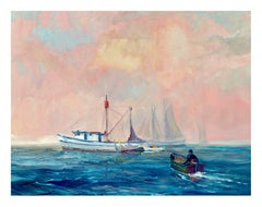 Fishing Boats in Bay