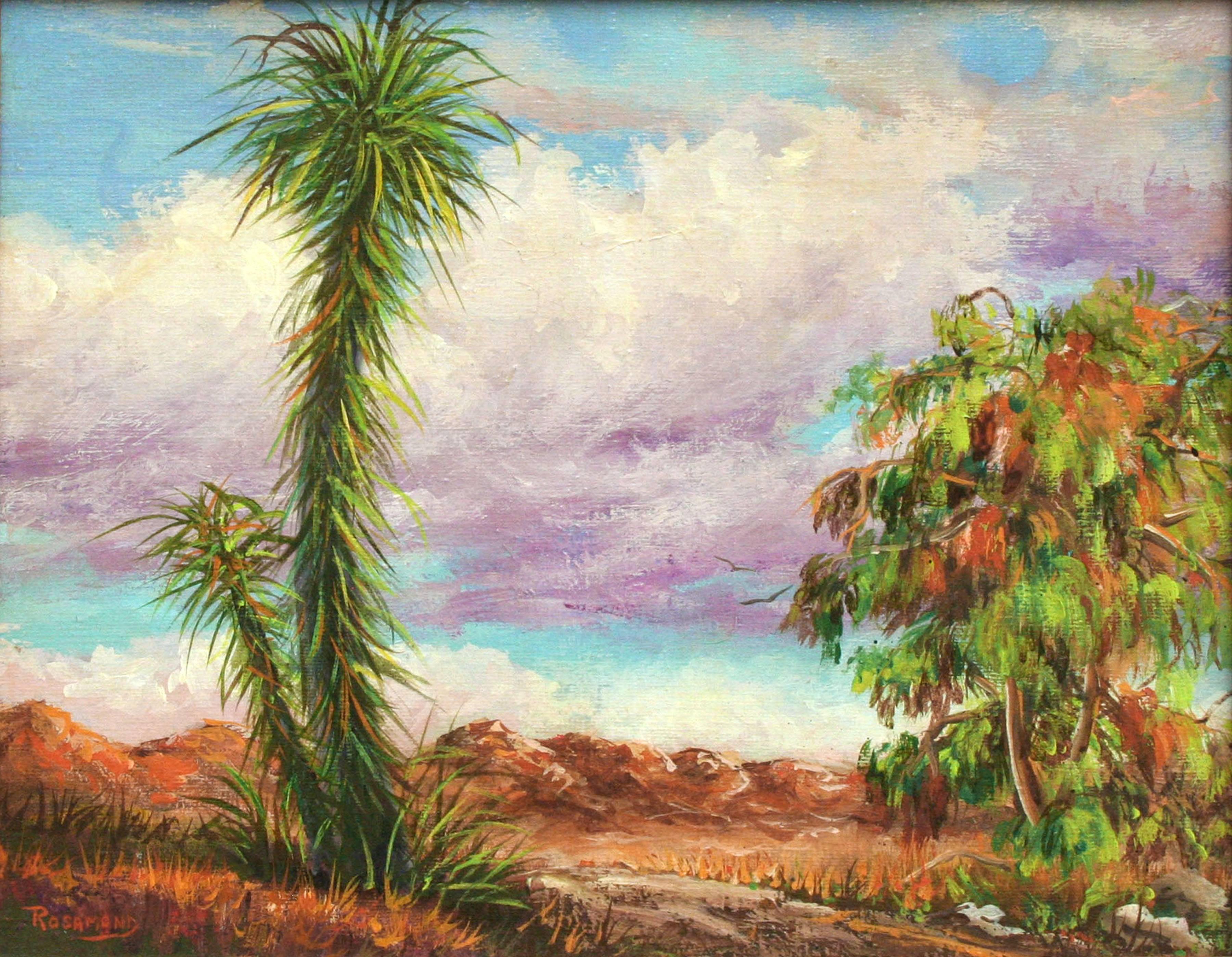 Tropical Summer - Painting by Christine Rosamond