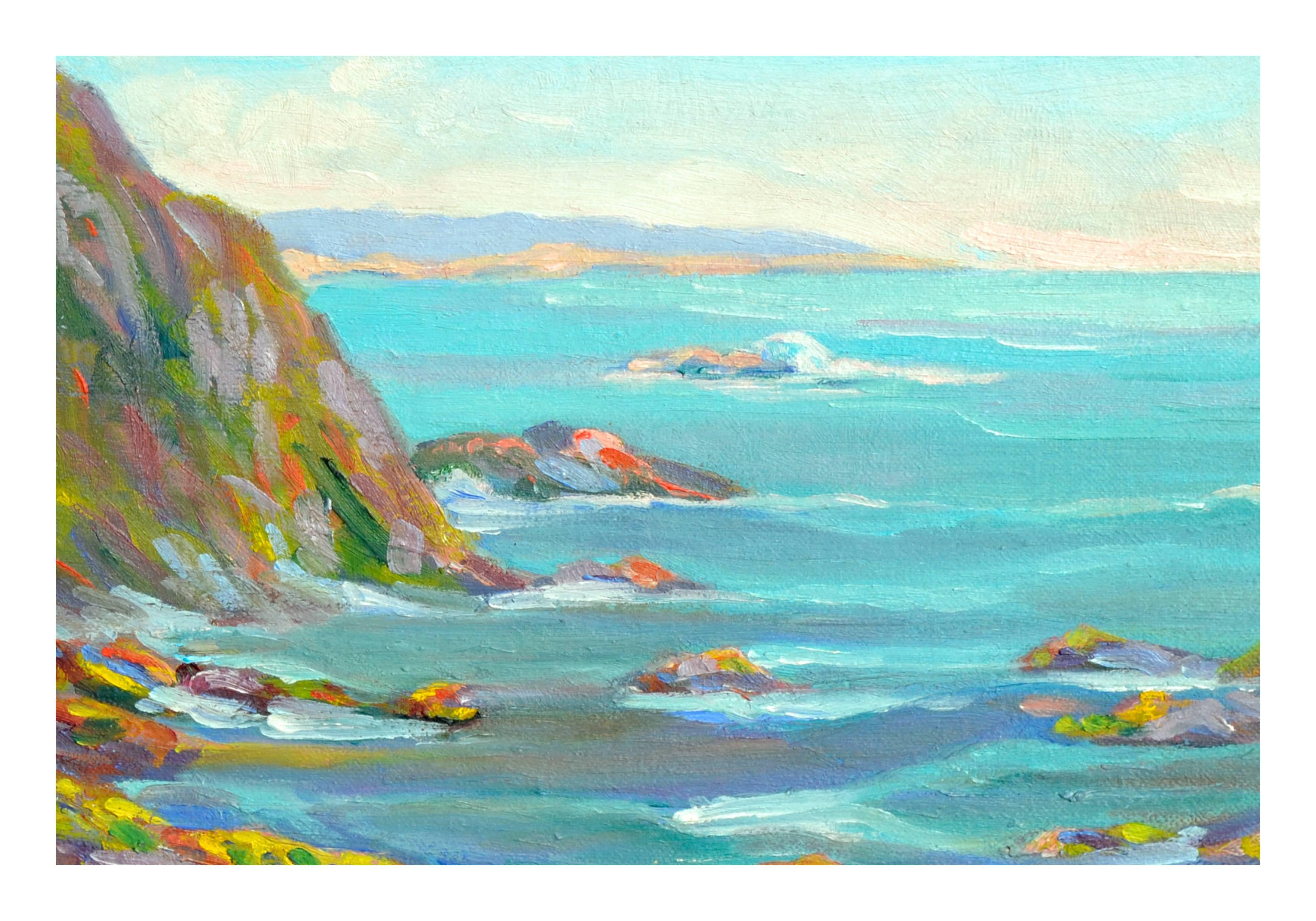 Laguna, California - American Impressionist Painting by E.G. Turner