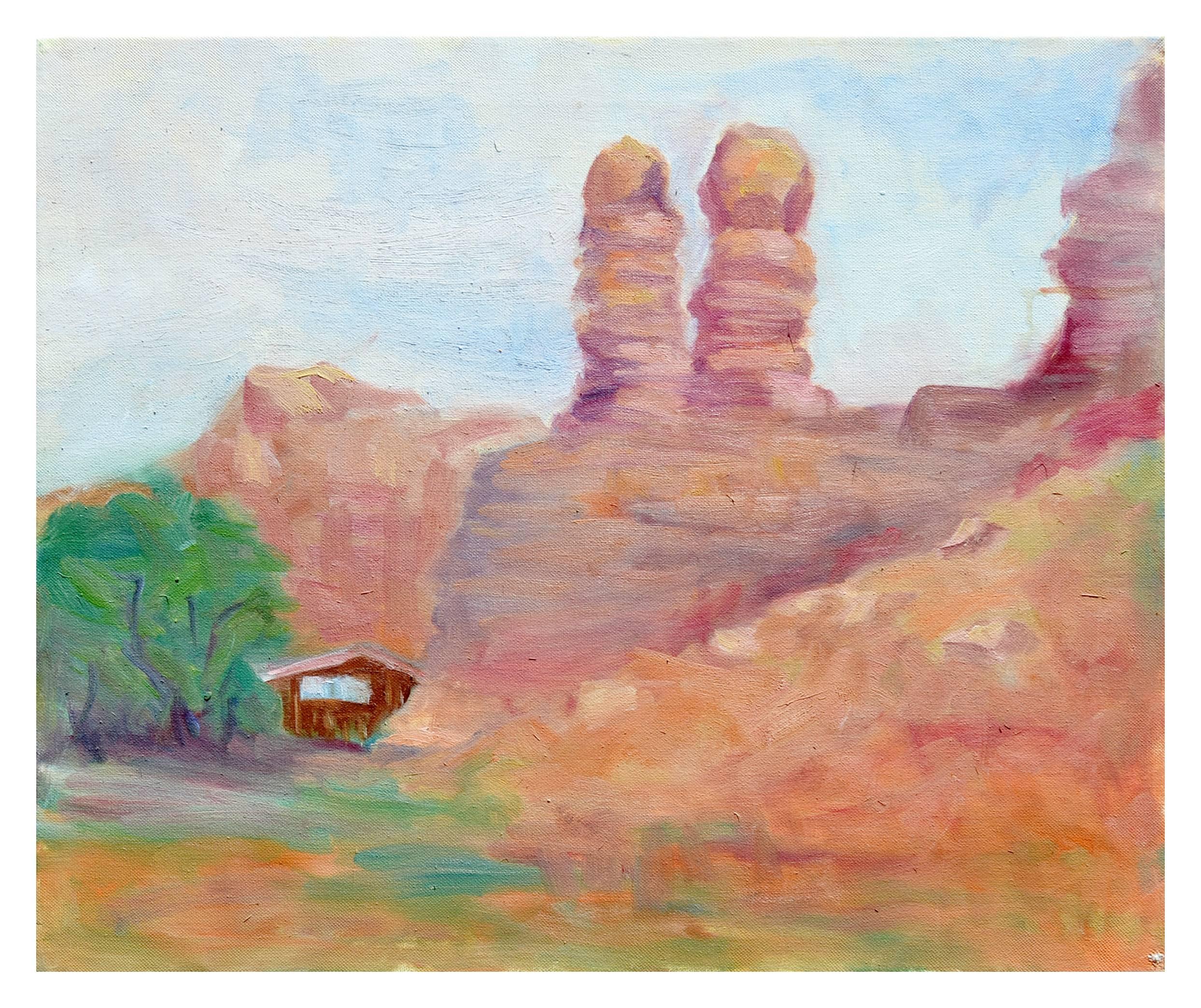 Jack Lynn Landscape Painting - Sedona Desert Landscape