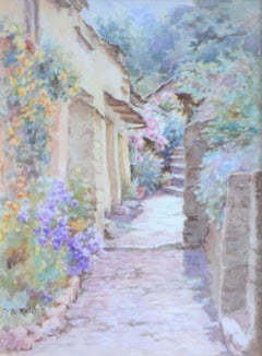 Paysage de la rue de Nantucket du milieu du siècle dernier