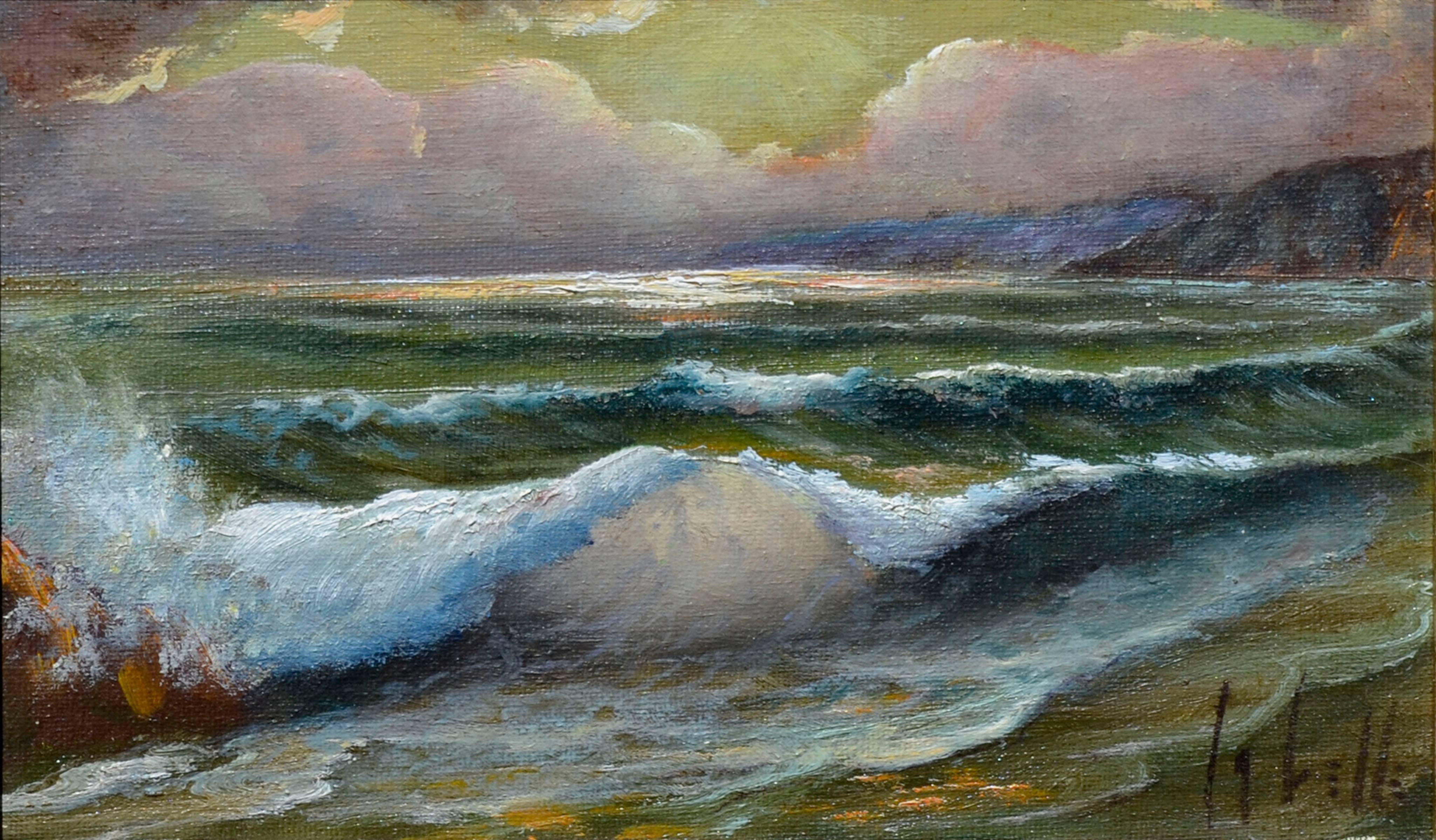 Evening Tide - Painting by Ed LaVelle