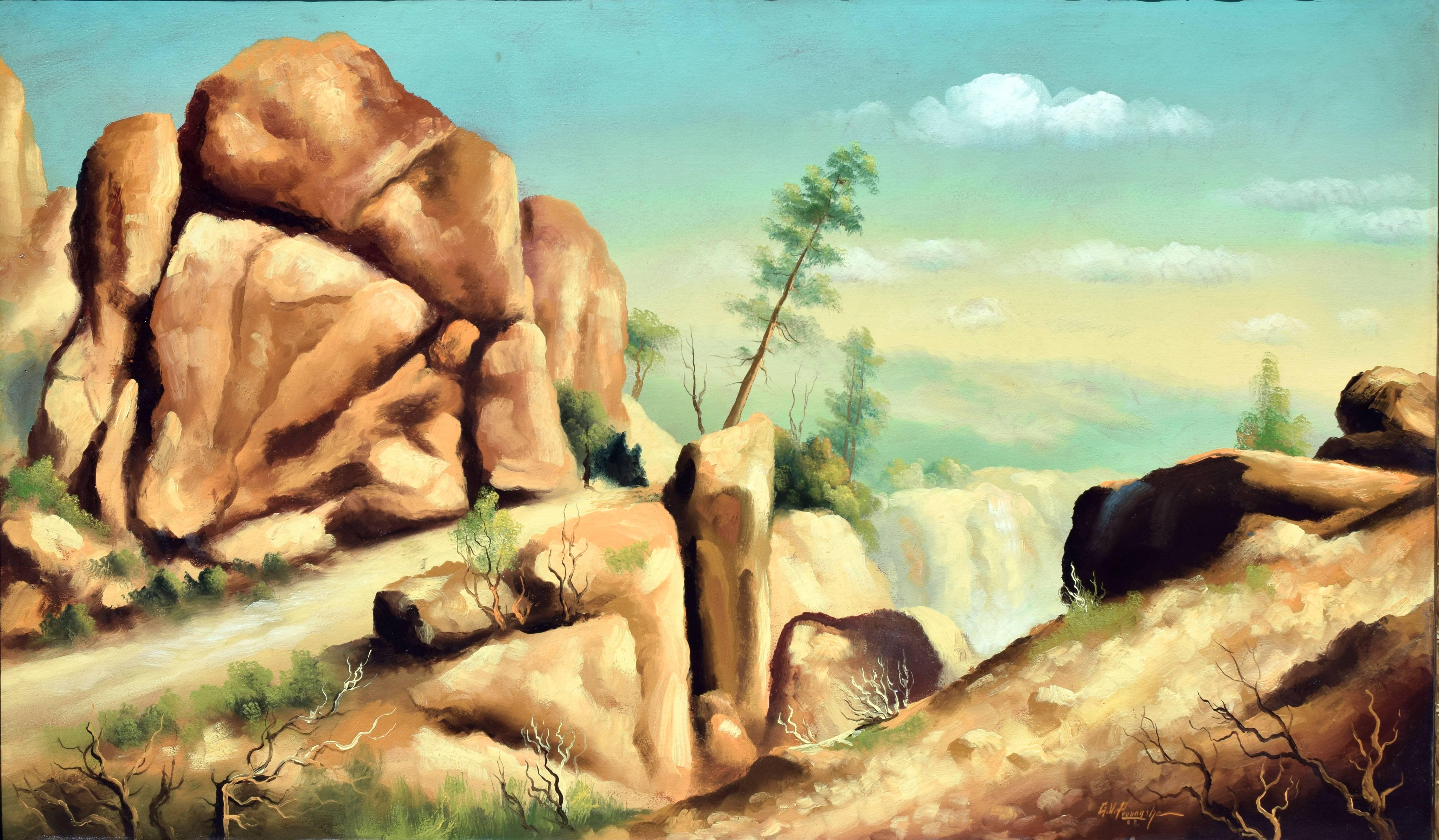 Colorado Sunrise by Gordon Provonsha - Painting by Gordon Victor Provonsha