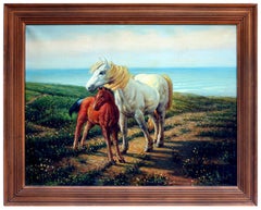 Early 20th Century Mare and Colt Figurative