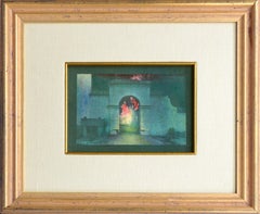 Paper Landscape Drawings and Watercolors