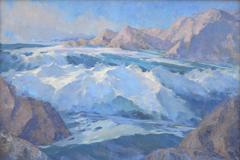 1940s Rugged Alaskan Seascape