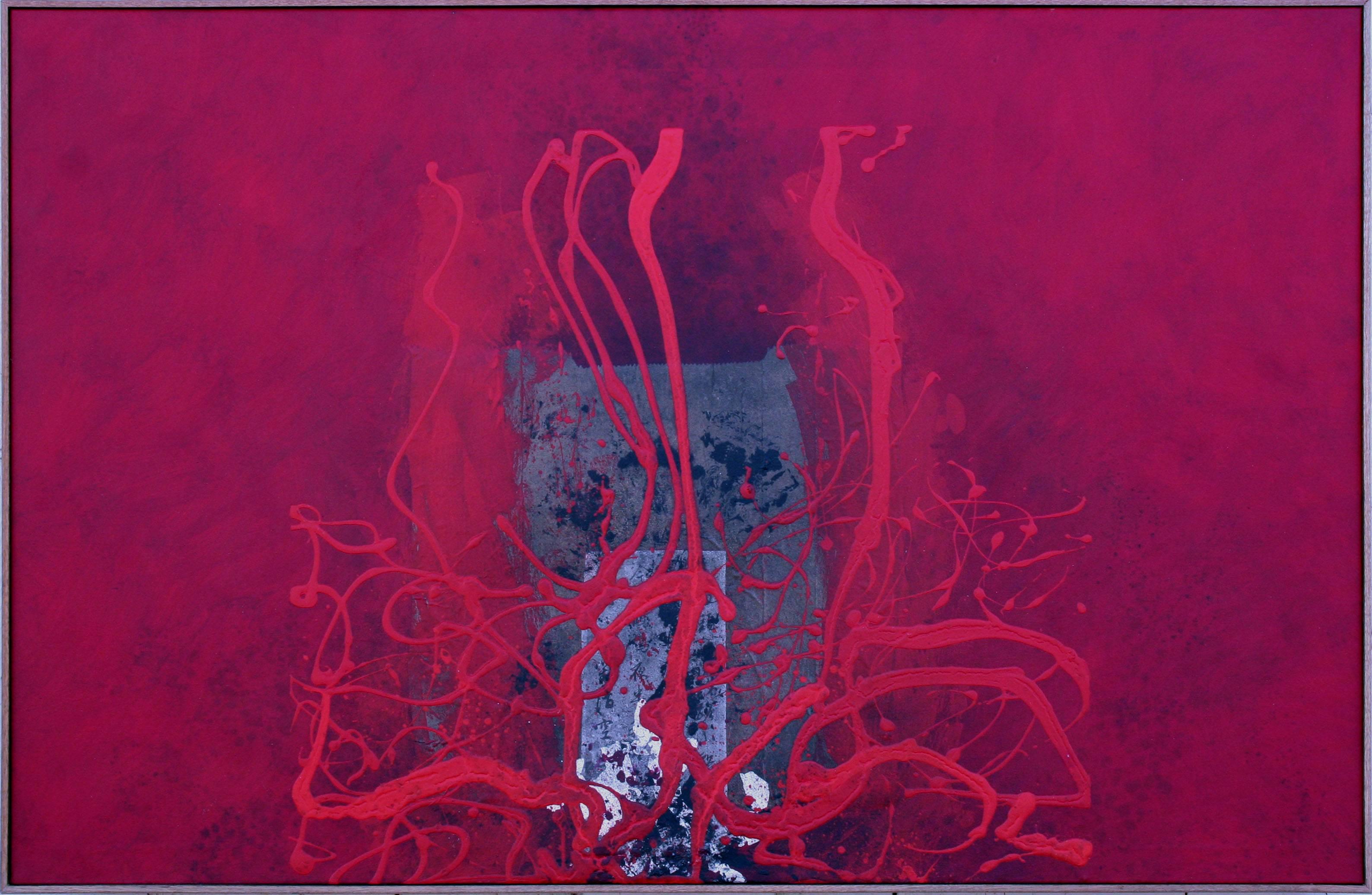 Red on Red Diptych by John O. Thomson 1