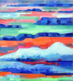 Paesaggio geometrico astratto - "Sogni del deserto