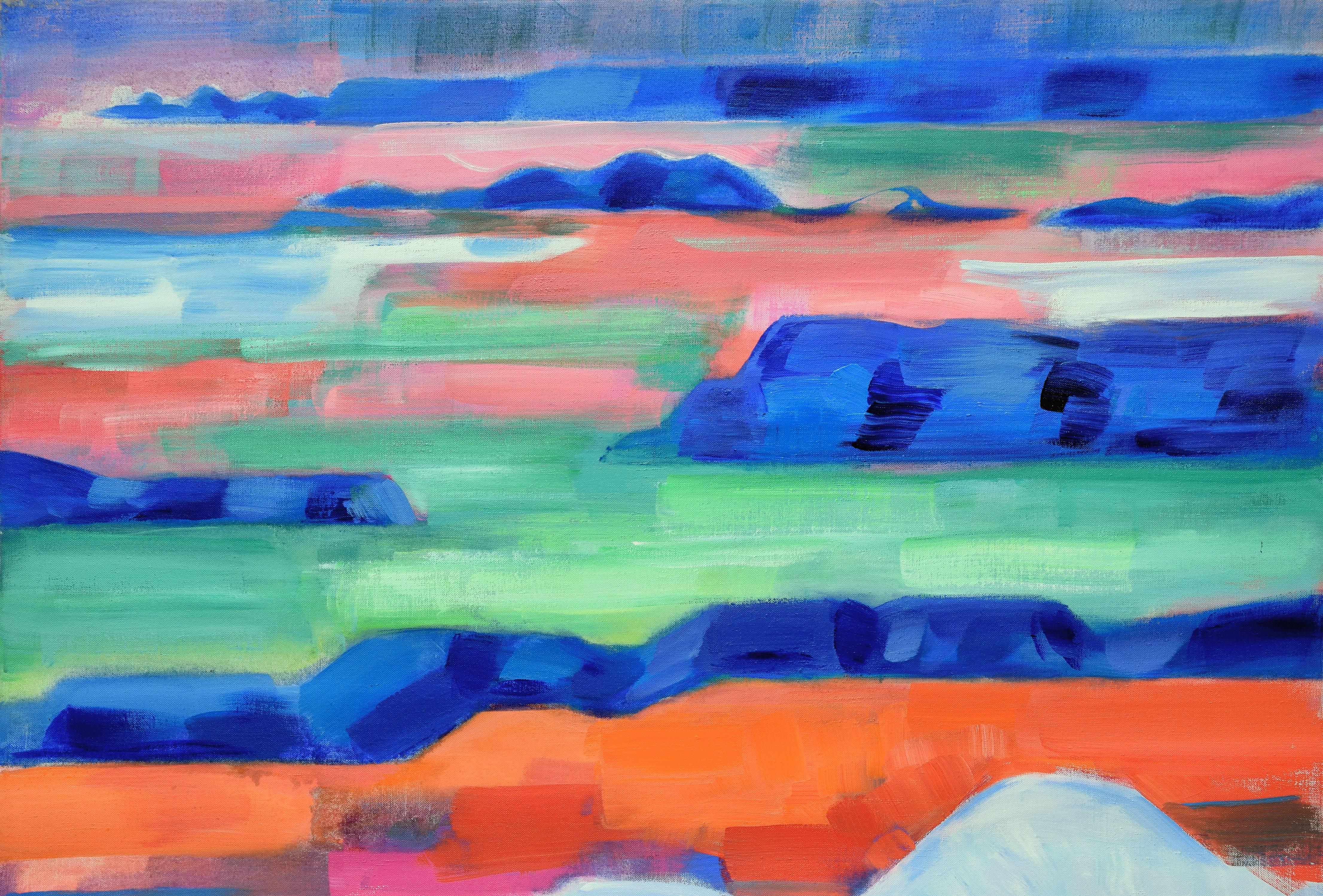 Paesaggio geometrico astratto - 