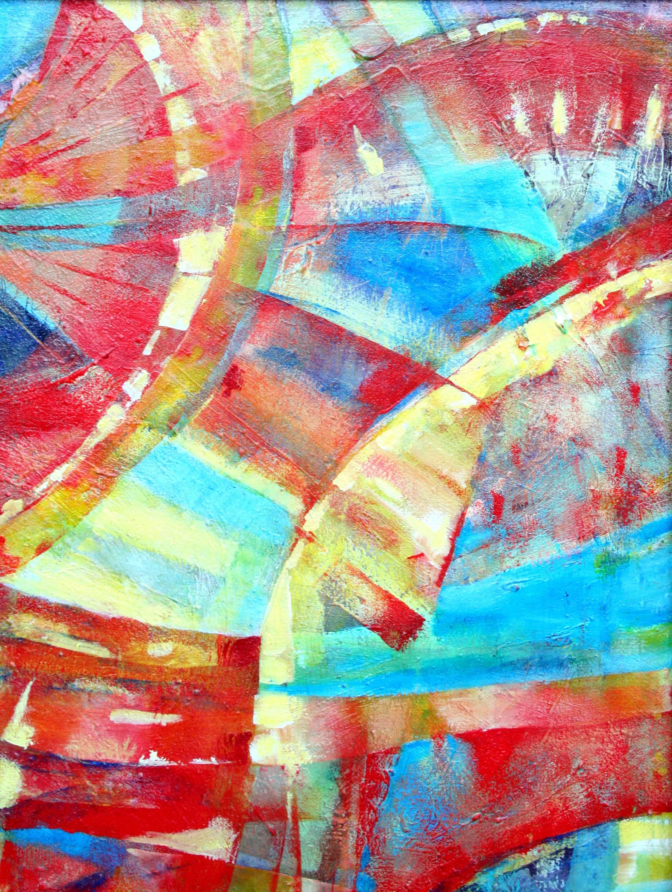 Carnevale Primario Abstract - Painting Espressionismo astratto di George Niehaus