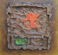 Pictographe abstraite Primordial du milieu du siècle dernier