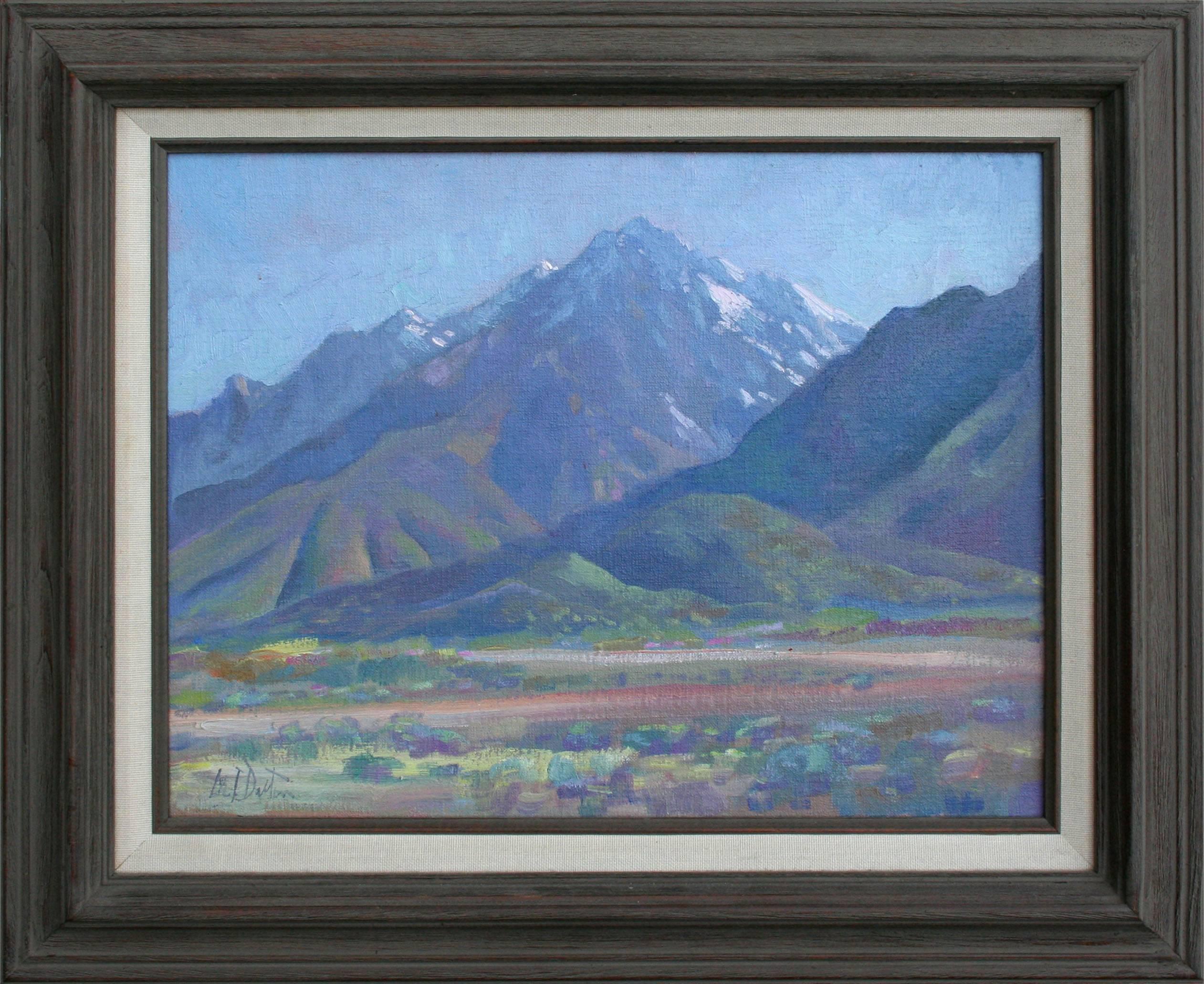 The Wasatch Mountains in Utah - Painting by Lee T. Dalton