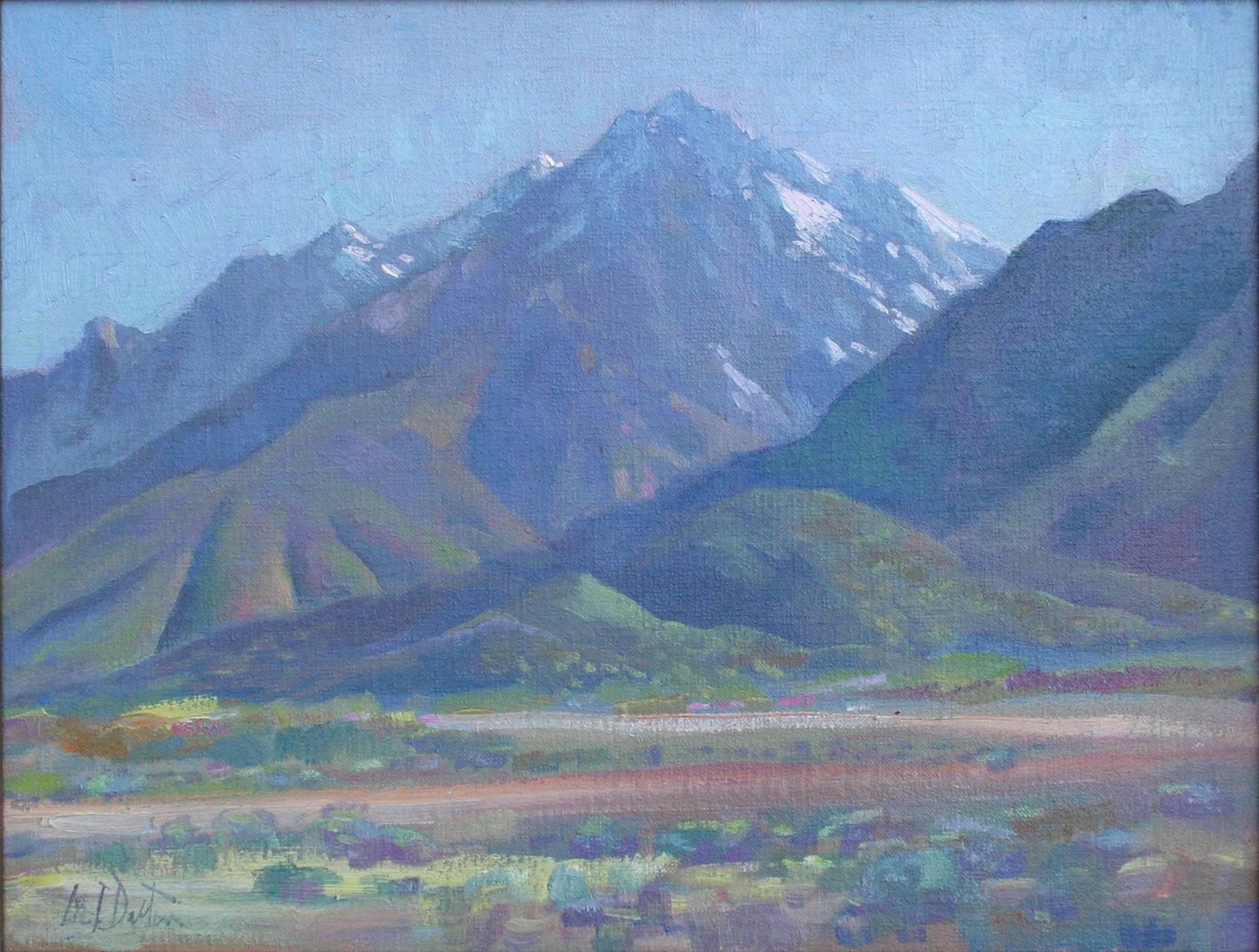 Lee T. Dalton Landscape Painting - The Wasatch Mountains in Utah