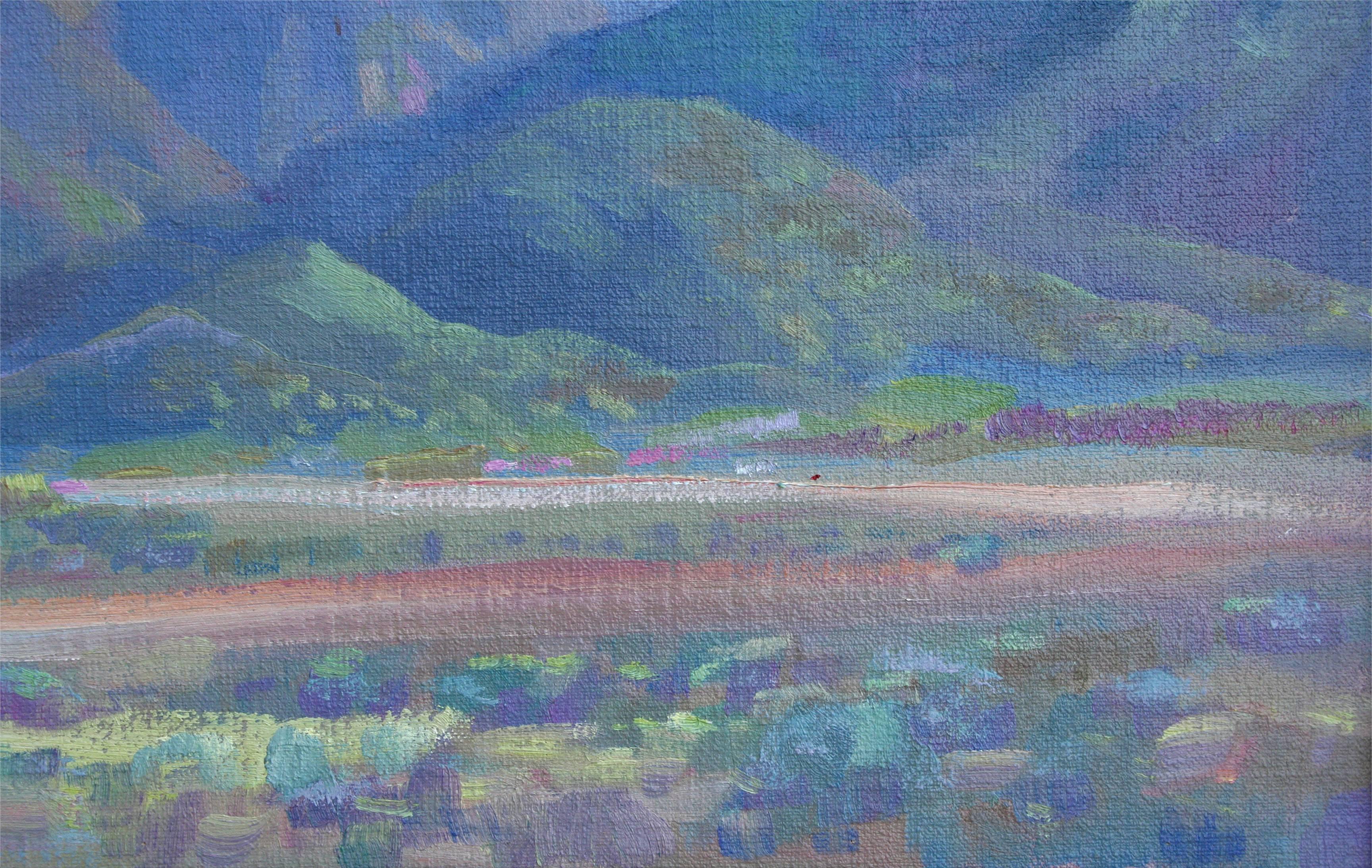 wasatch mountain painting