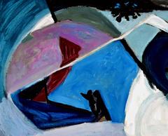 Pintura expresionista abstracta de mediados de siglo: "Una obligación con las conchas"