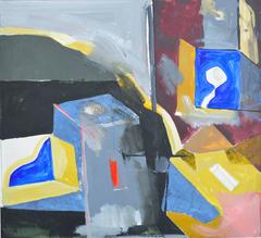 Diptyque abstrait vintage - Entrance One Collage