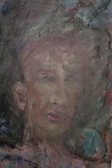 Ritratto di uomo in stile espressionista astratto